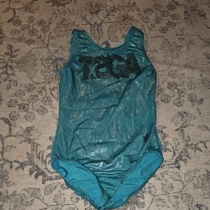 Teal Kids Dance Costume Leotard